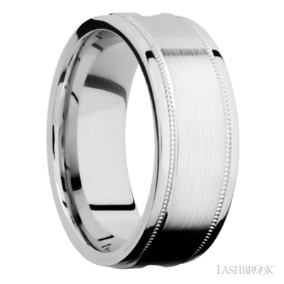 14K White Gold with Polish , Polish Finish - view 2