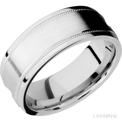 Cobalt Chrome with Polish , Polish Finish and 14K Rose Gold Inlay
