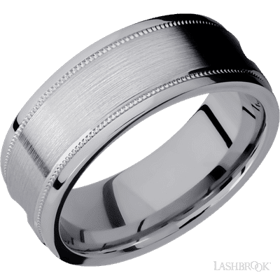 Tantalum with Rock , Polish Finish and Titanium Sleeve
