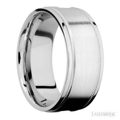14K White Gold with Polish , Polish Finish - view 2