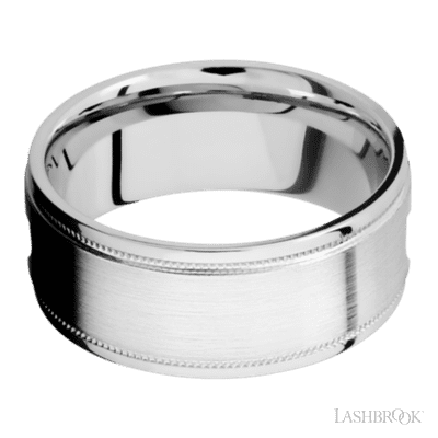 14K White Gold with Polish , Polish Finish - view 3