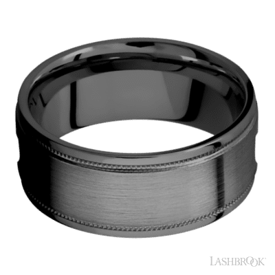 Zirconium with Polish , Polish Finish - view 3