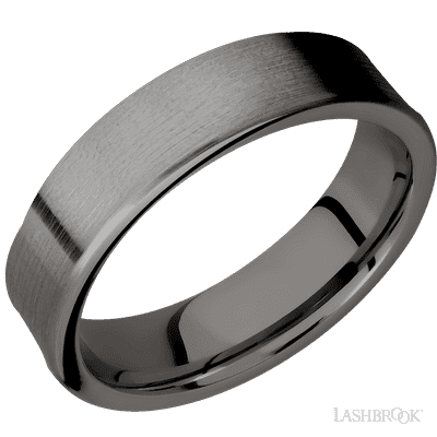 Tantalum Noir with Satin Finish and 14K Yellow Gold Sleeve