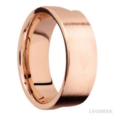 14K Rose Gold with Polish Finish - view 2