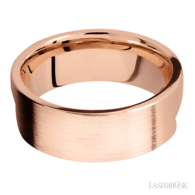 14K Rose Gold with Polish Finish - view 3
