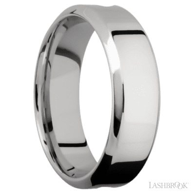 14K White Gold with Polish , Polish Finish - view 2