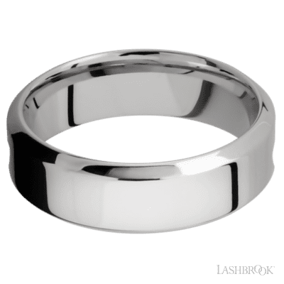 14K White Gold with Polish , Polish Finish - view 3