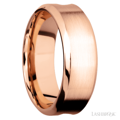 14K Rose Gold with Polish , Polish Finish - view 2