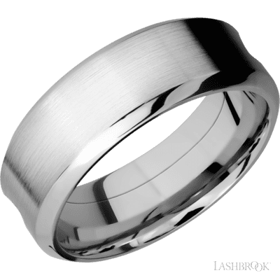Titanium with Polish , Polish Finish and Tantalum Inlay and Navy Blue Sleeve