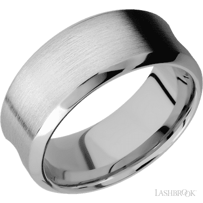 Titanium with Hammer , Polish Finish and Dark Grey Sleeve