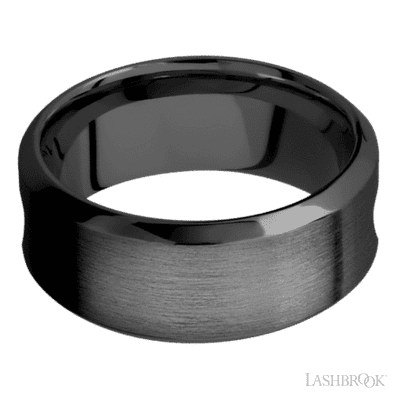 Zirconium with Polish , Polish Finish - view 3