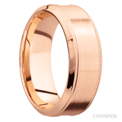 14K Rose Gold with Polish , Polish Finish - view 2