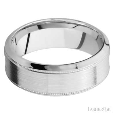 14K White Gold with Polish , Polish Finish - view 3