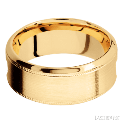 14K Yellow Gold with Polish , Polish Finish - view 3