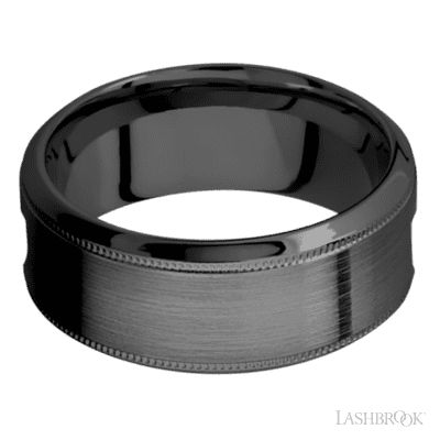 Zirconium with Polish , Polish Finish - view 3