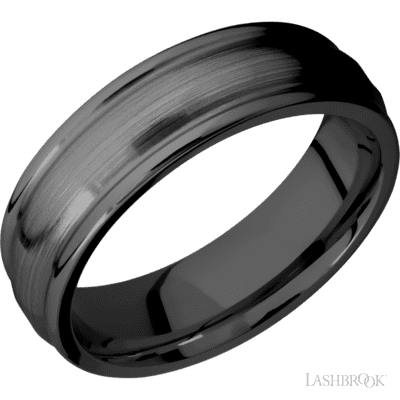 Zirconium with Bead , Polish Finish