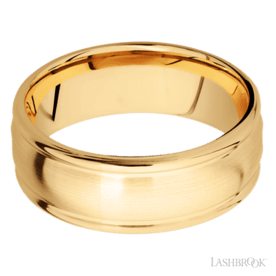 14K Yellow Gold with Polish , Polish Finish - view 3
