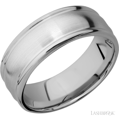 Titanium with Satin , Polish Finish