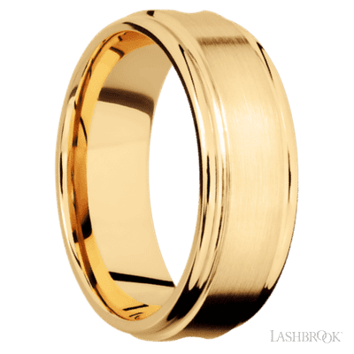 14K Yellow Gold with Polish , Polish Finish - view 2