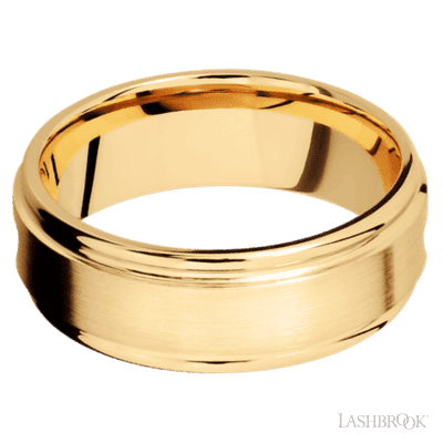 14K Yellow Gold with Polish , Polish Finish - view 3