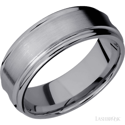 Tantalum with Satin , Polish Finish