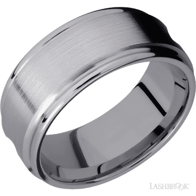 Tantalum with Satin , Polish Finish and King's Mountain Inlay