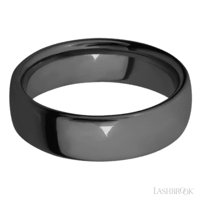 Zirconium Wedding Band | Lashbrook
